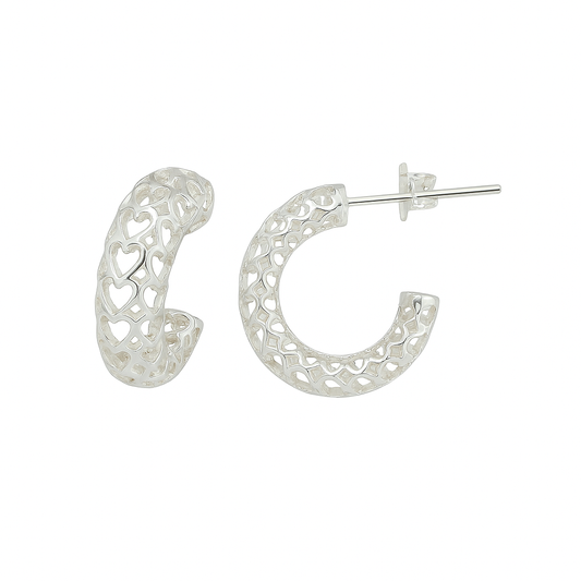 Lace Hoops